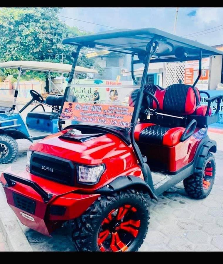 Coastal Bay Suite & Golf Cart Rental San Pedro  Eksteriør bilde